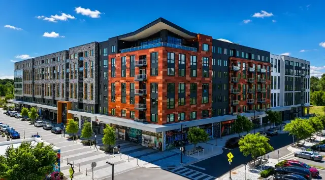 Marlow Merriweather District - Building - 6200 Valencia Lane,. Columbia, MD Retana Construction 28 alt 1 Podium Mixed Use Apartments Multi-family Retana Construction Columbia, MD Marlow Merriweather District Building C